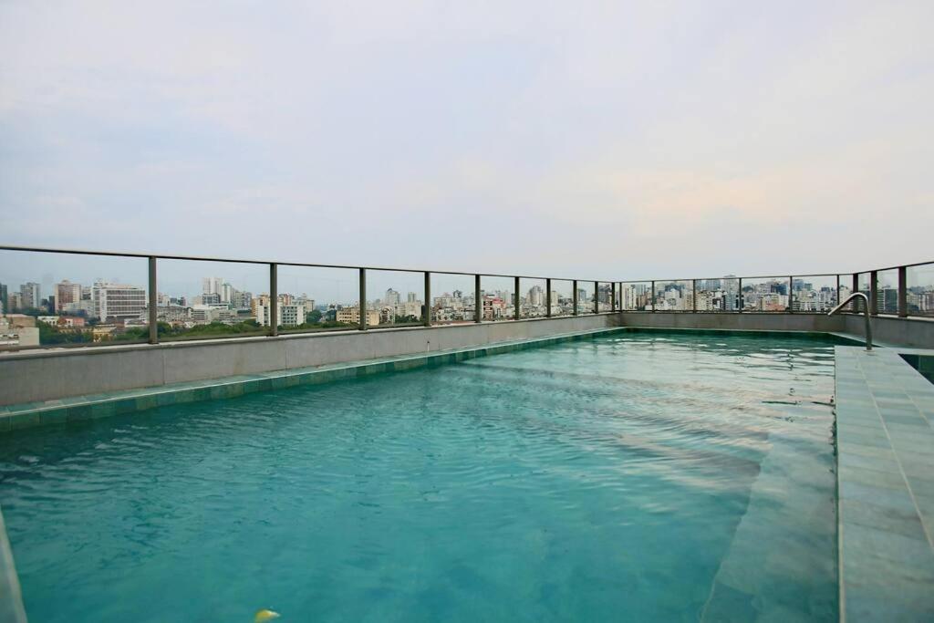 Apto Frente Parque Com Vista E Piscina Porto Alegre Exterior foto